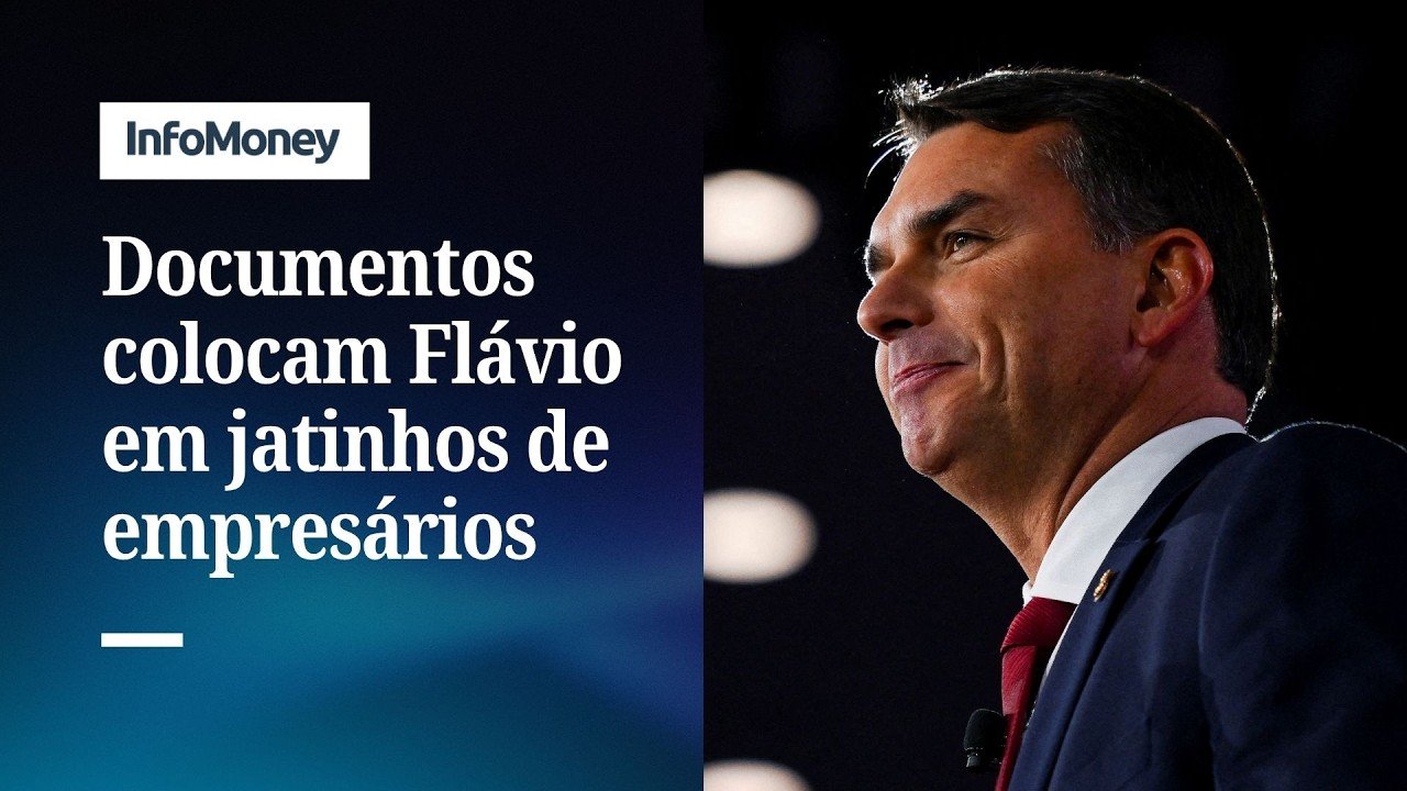 Flávio Bolsonaro viajou com família para Flórida e Rio em jatinhos de empresários | InfoMoney News