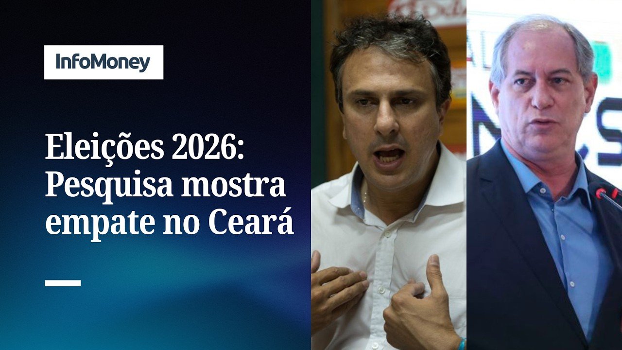 Genial/Quaest: Ciro Gomes e Camilo Santana empatam no 2º turno no Ceará | InfoMoney News
