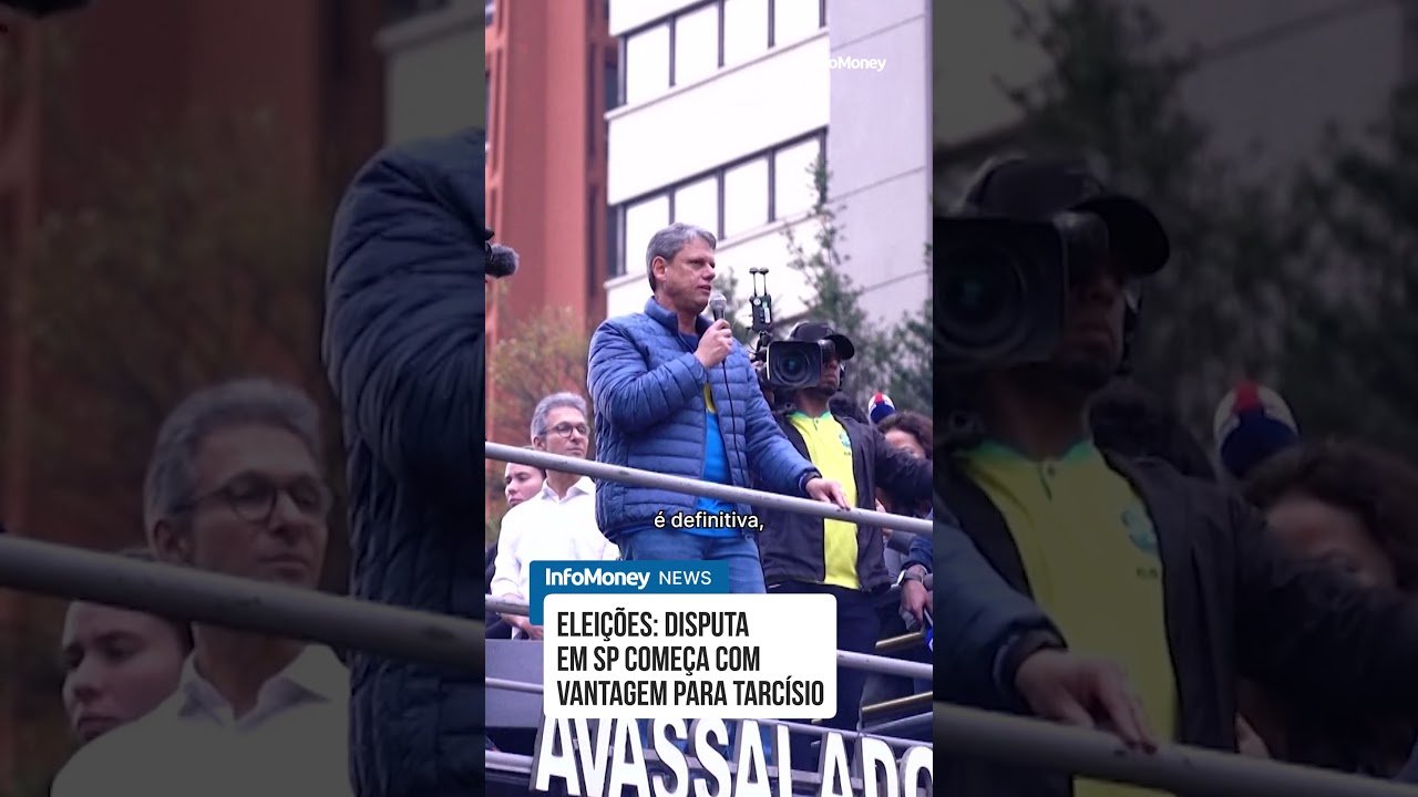 Genial/Quaest: Tarcísio lidera disputa em SP e vence Haddad no 2º turno com 49% | InfoMoney News