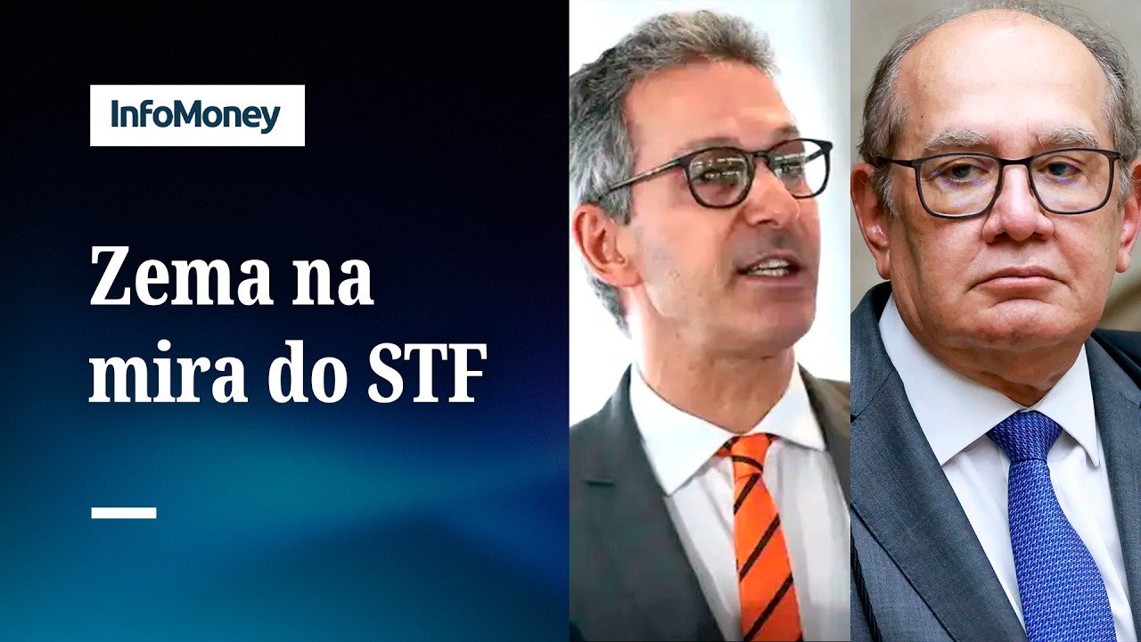 Gilmar aciona Moraes e pede investigação de Zema por vídeo sobre STF | InfoMoney News