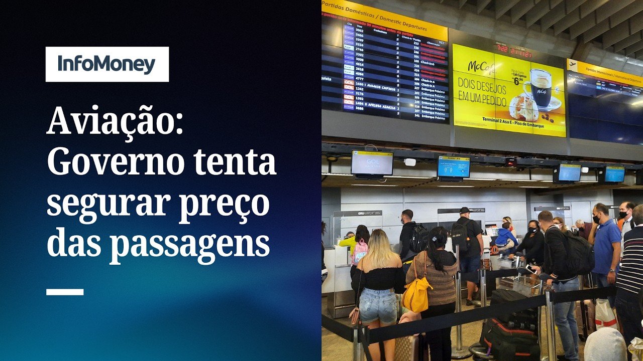 Governo avalia zerar imposto sobre querosene para conter alta de passagens | InfoMoney News