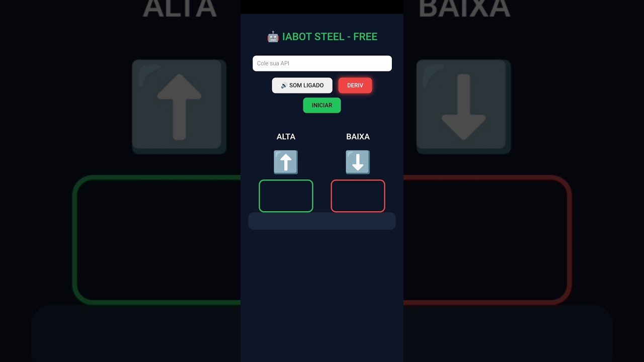 IABOT STEEL: O Guia Definitivo para Operar na Deriv pelo Celular