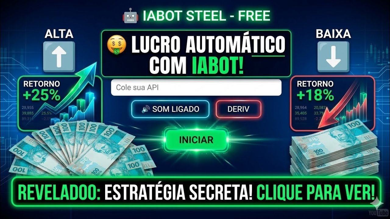 IABOT STEEL: O Guia Definitivo para Operar na Deriv pelo Celular