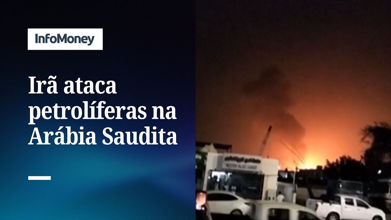 Irã ataca complexo petroquímico na Arábia Saudita | InfoMoney News