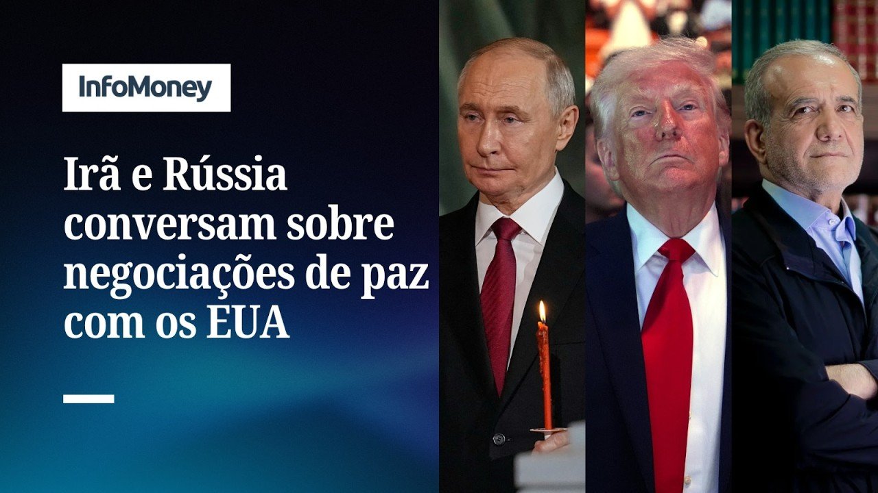 Irã e Rússia conversam sobre negociações de paz com os EUA | InfoMOney News