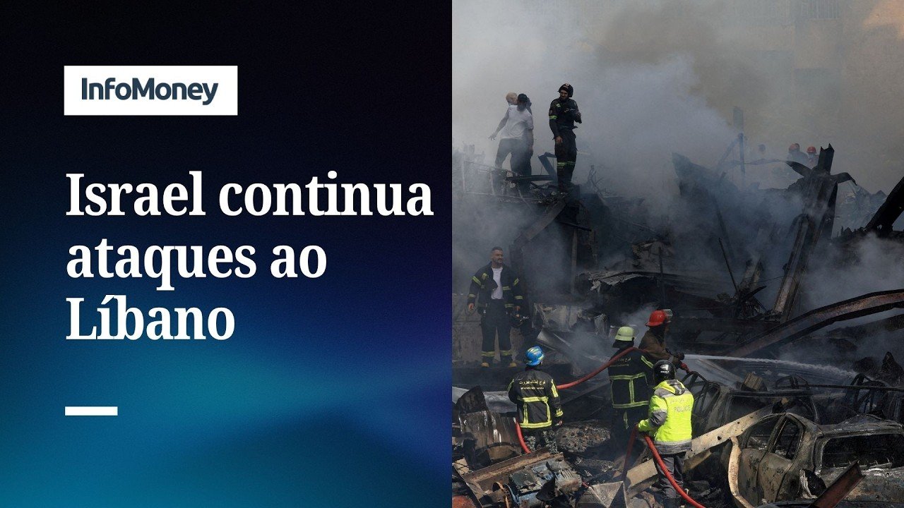 Israel lança novos ataques contra o Líbano após ofensiva ameaçar trégua | InfoMoney News