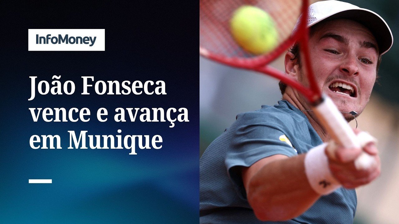 João Fonseca vence top-30 do mundo e vai às quartas no ATP 500 de Munique | InfoMoney News