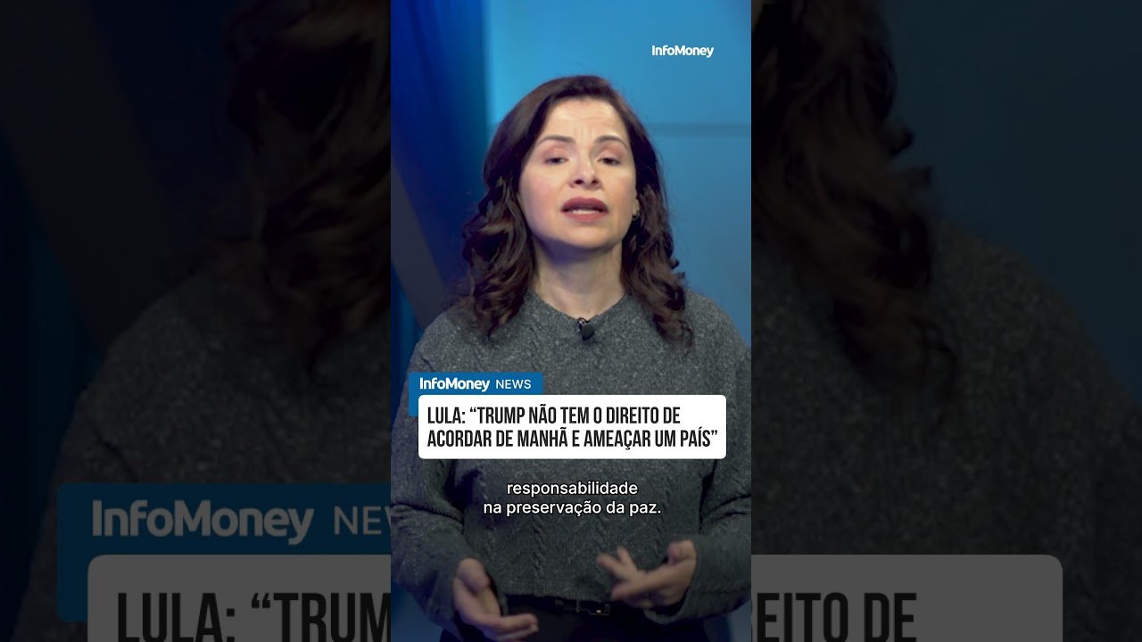 Lula diz que “Trump não tem o direito de acordar de manhã e ameaçar um país” | InfoMoney News
