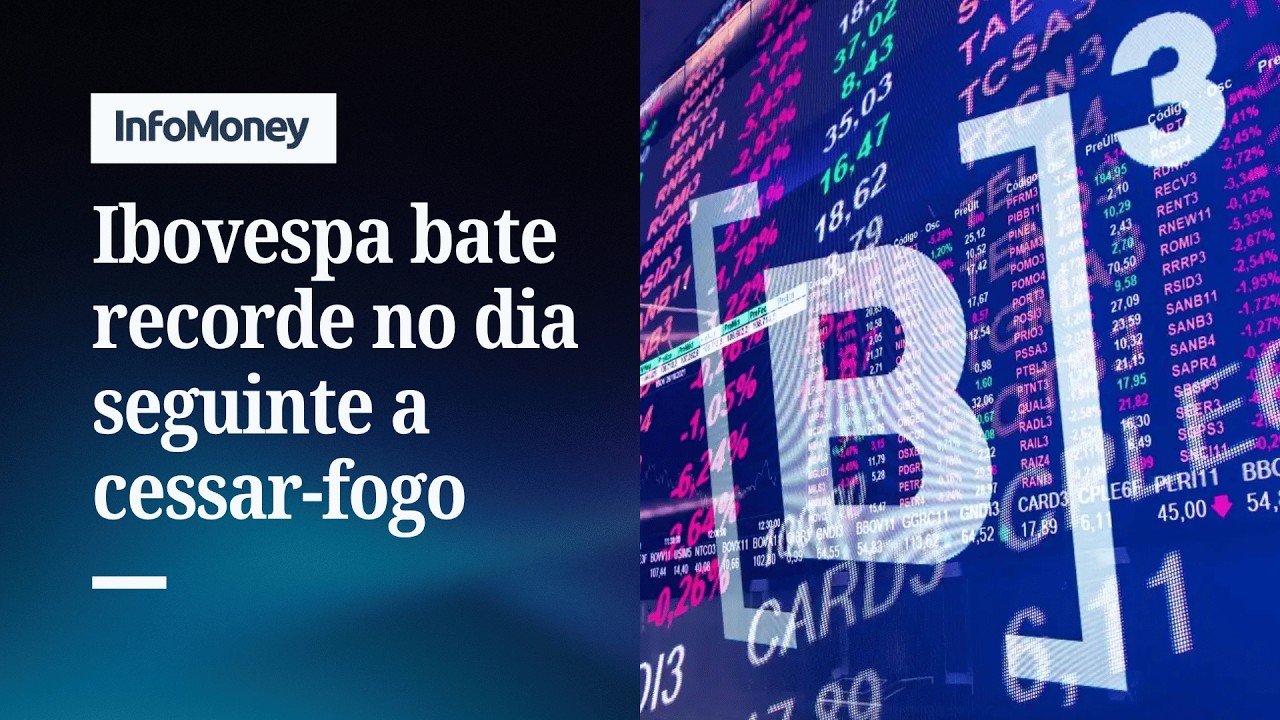 Mercados: Cessar-fogo no Irã faz Ibovespa disparar 2% e bater recorde | InfoMoney News