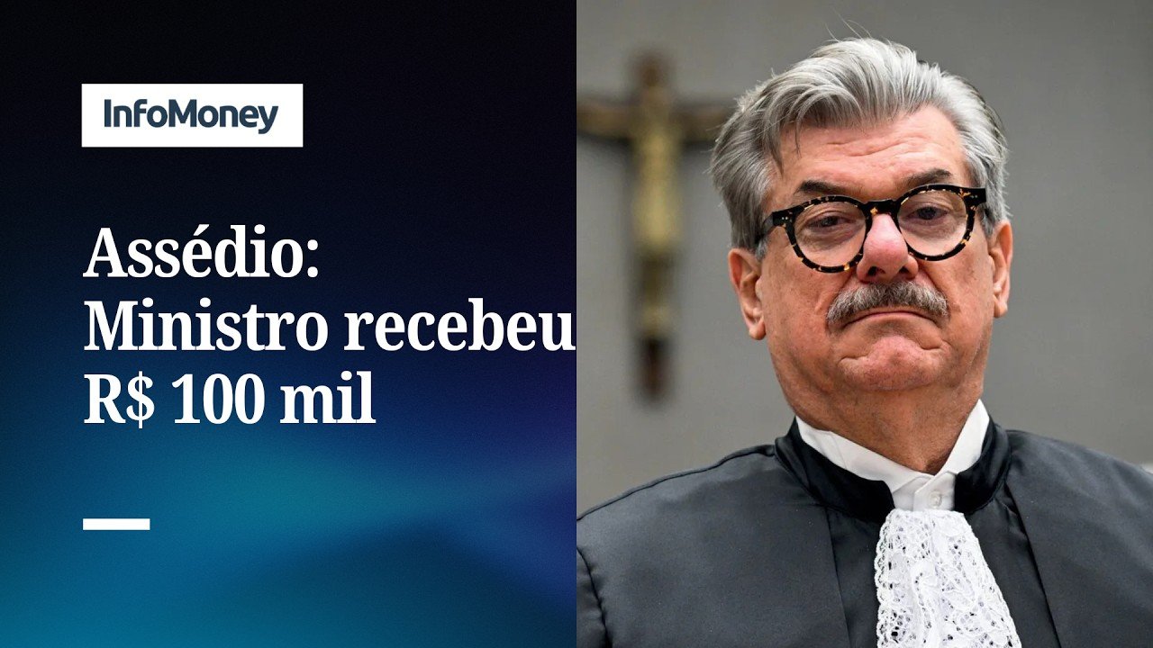 Ministro afastado do STJ por assédio mantém remuneração de R$ 100 mil | InfoMoney News