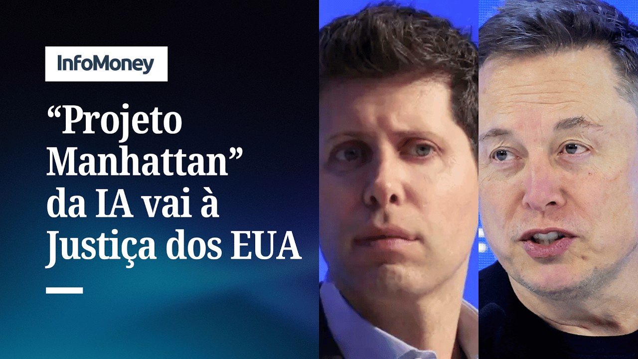 Musk x Altman: briga épica de US$150 bilhões chega aos tribunais | InfoMoney News