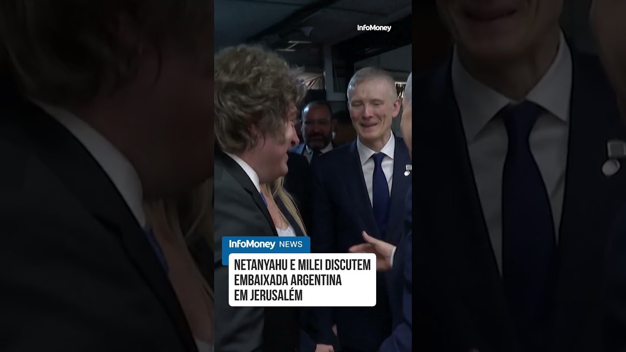 Netanyahu e Milei discutem embaixada argentina em Jerusalém
