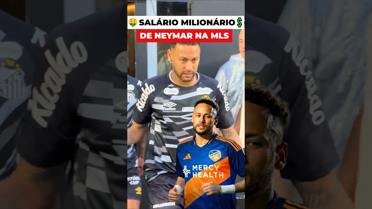O SALÁRIO MILIONÁRIO DE NEYMAR NA MLS 🤑💸 #neymar #futebol #mercadodabola #cincinnati