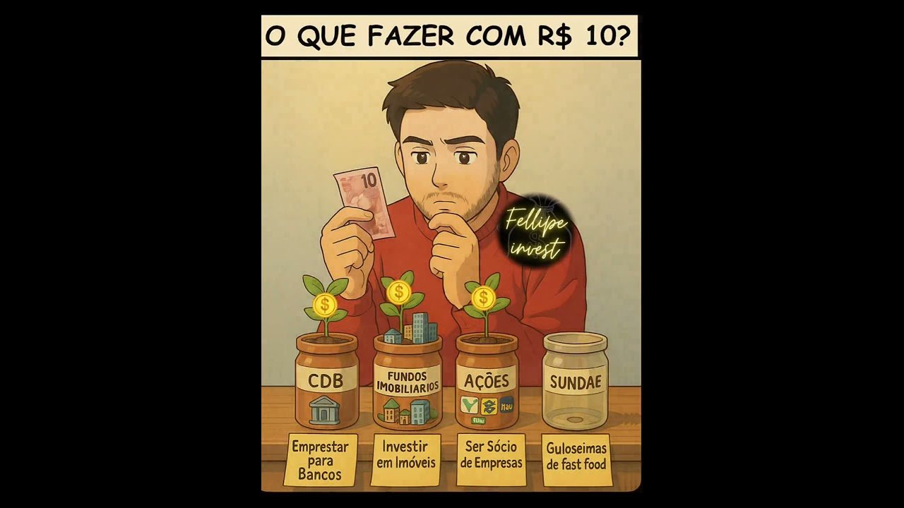 Onde investir 10 reais?