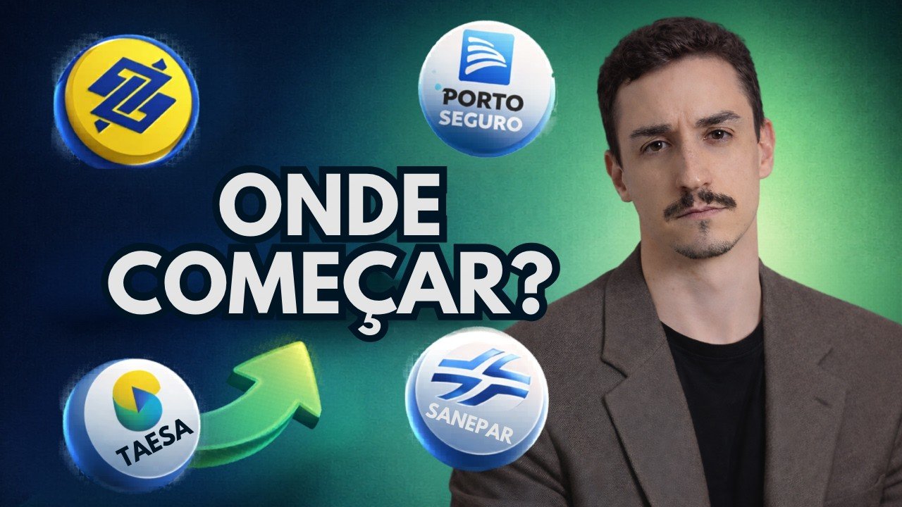 ONDE INVESTIR em 2026? As 5 Melhores AÇÕES para Começar do ZERO (Setor BESST)