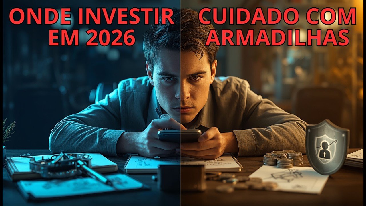 Onde Investir em 2026? (O Básico Pra Não Cair em Armadilha)