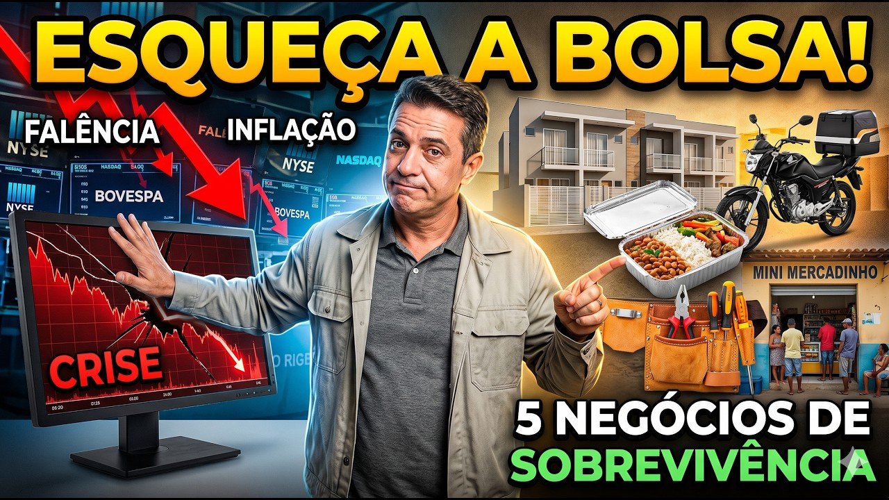 Onde Investir na Crise? 5 Negócios Lucrativos e Antifrágeis para 2026