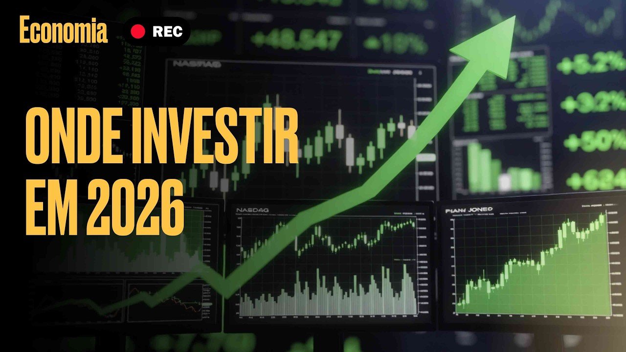 Onde INVESTIR SEU DINHEIRO EM 2026 – POSSIBILIDADES | AnaB Volpi – Economia