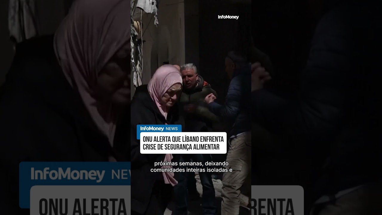 ONU alerta que Líbano enfrenta crise de segurança alimentar | InfoMoney News