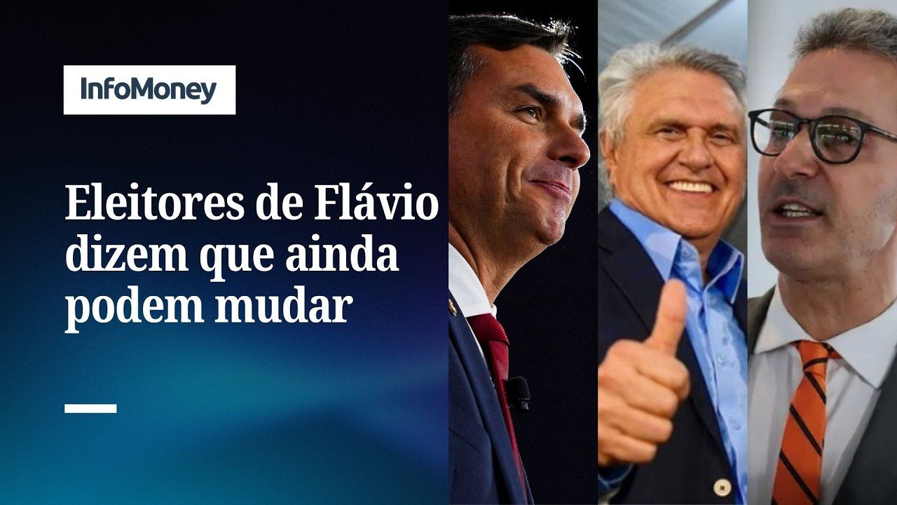 Pesquisa: 40% dos eleitores de Flávio Bolsonaro podem mudar o voto até outubro | InfoMoney News