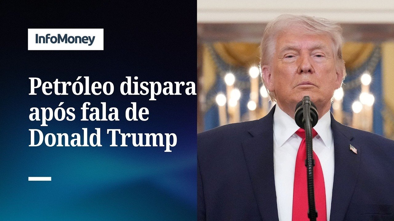 Petróleo sobe 7% e brent vai a US$ 108 após Trump falar em manter ataques ao Irã | InfoMoney News