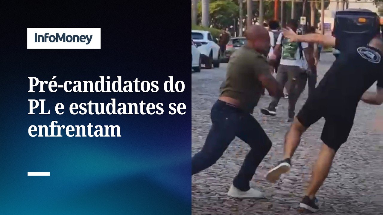 Pré-candidatos bolsonaristas confrontam estudantes na UFMG | InfoMoney News