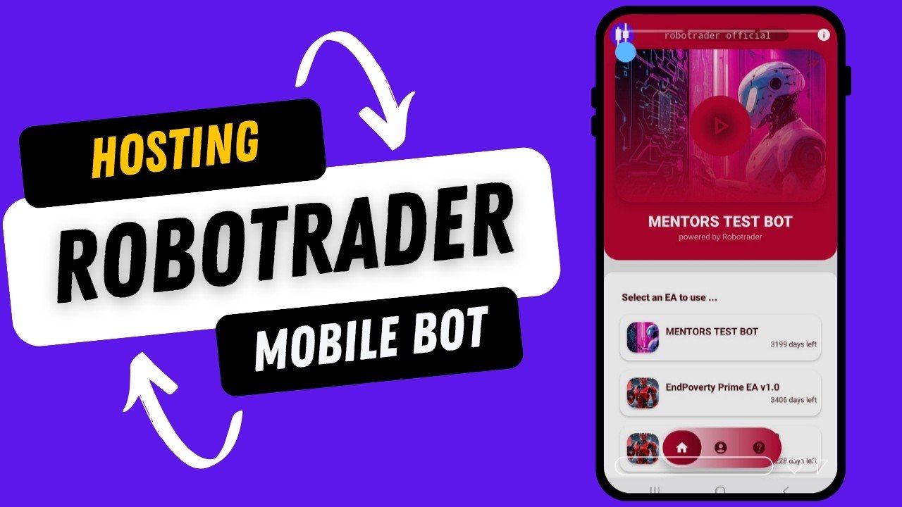 RoboTrader Hosting Tutorial – Turn Your MT4/MT5 Bot Into a Mobile Trading App