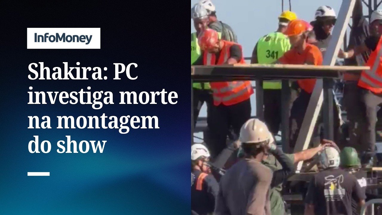 Trabalhador morre na montagem do show de Shakira em Copacabana | InfoMoney News