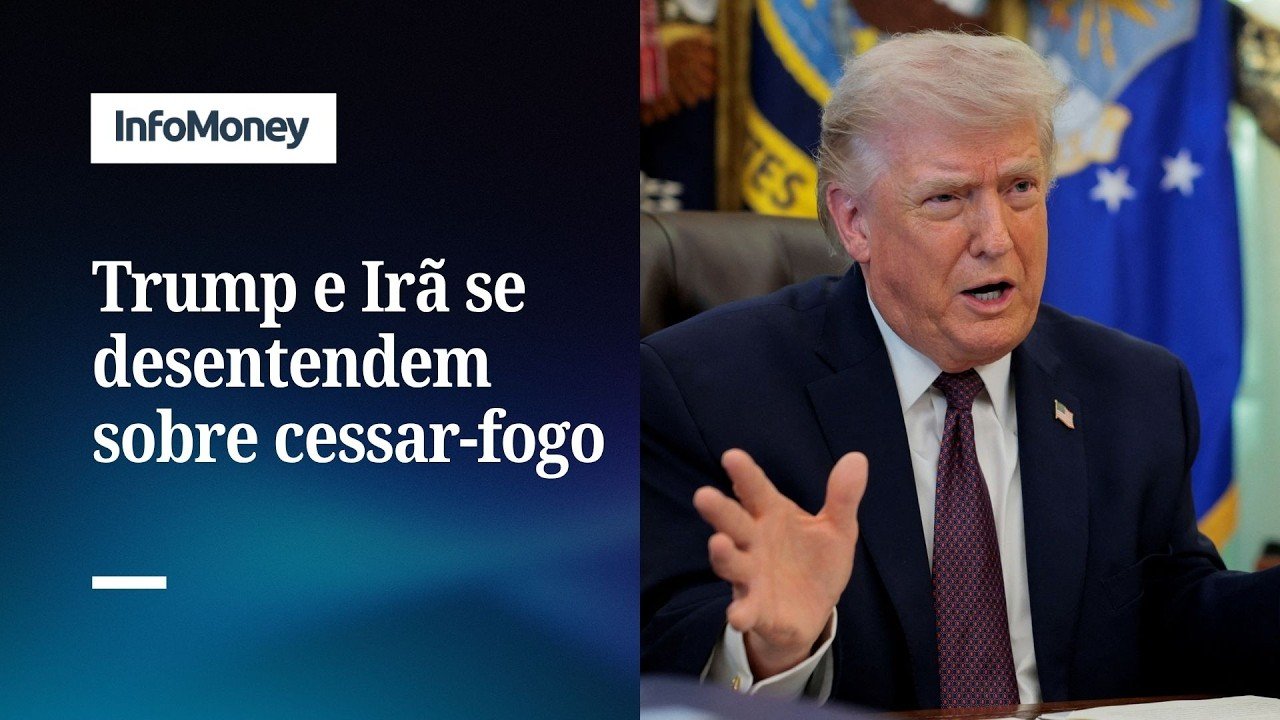Trump diz que Irã pediu cessar-fogo: País nega | InfoMoney News