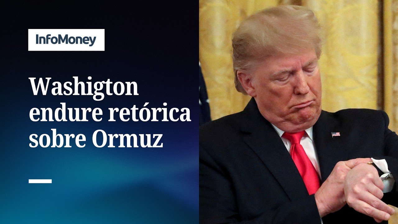 Trump volta a cobrar Irã sobre Ormuz: “Não é o acordo que firmamos!” | InfoMoney News