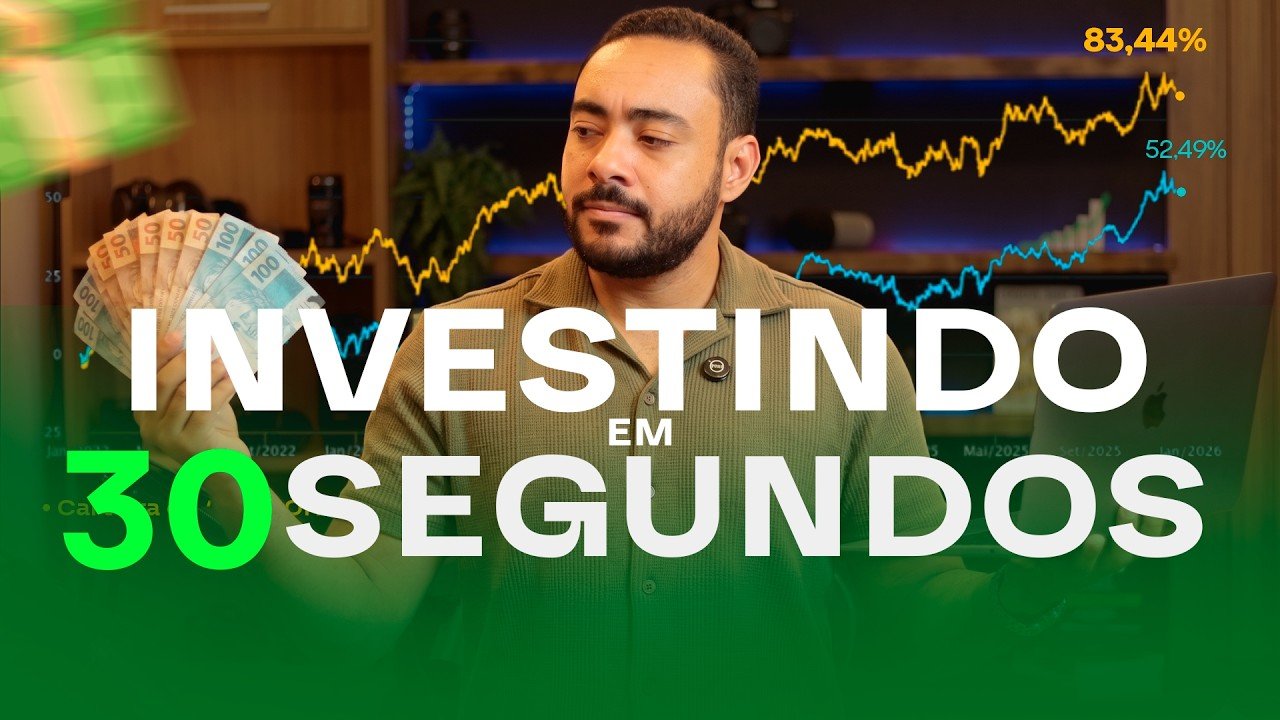 VOCÊ NÃO PRECISA PERDER TEMPO NA HORA DE INVESTIR! | ONDE INVESTIR R$ 400 OU R$ 10.000?