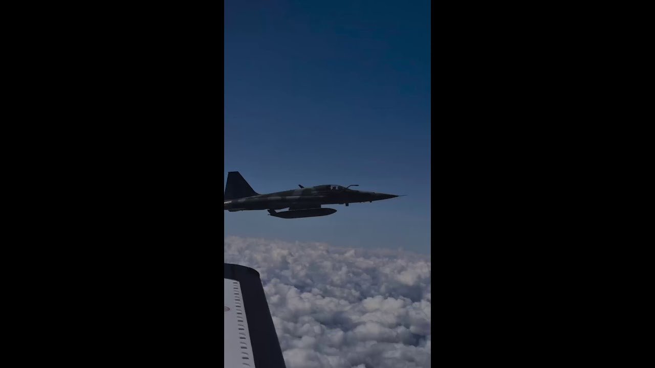 Voo particular é interceptado por um caça da FAB no espaço aéreo gaúcho