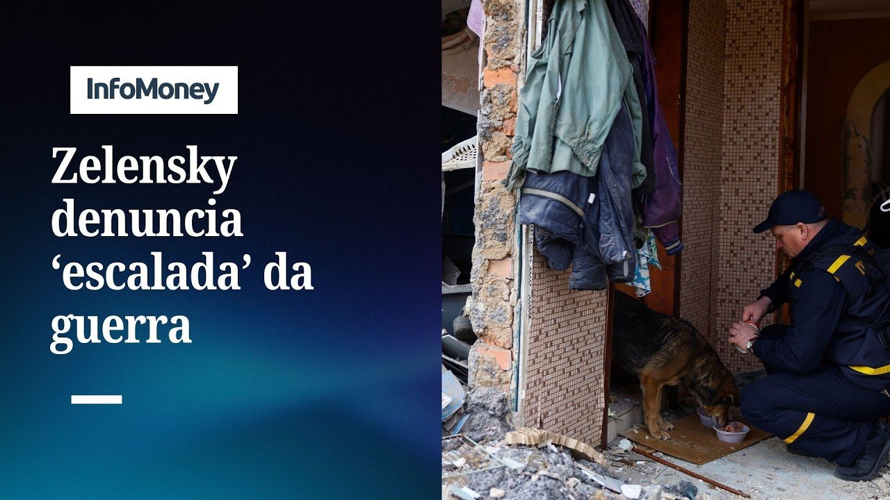 Zelensky acusa Rússia de “escalada da Páscoa” com ataque intenso que matou 2 pessoas| InfoMoney News