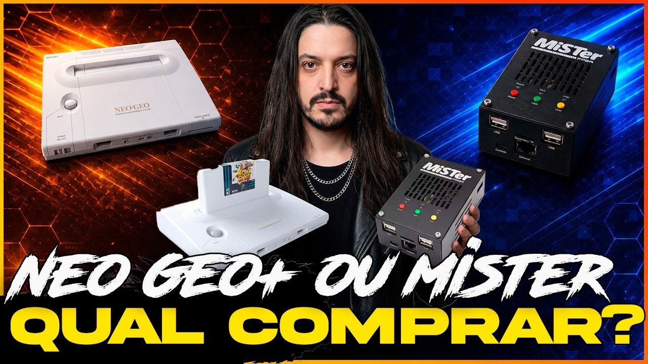 🚀 NEO GEO AES+ vs MiSTer FPGA: ONDE INVESTIR SEU DINHEIRO ? 🎮💸⚔️