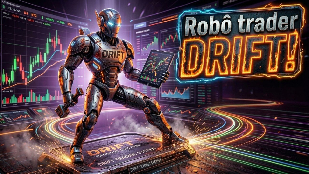😳 Robô Drift: o EA que compra, vende e gerencia o grid automaticamente no MT5