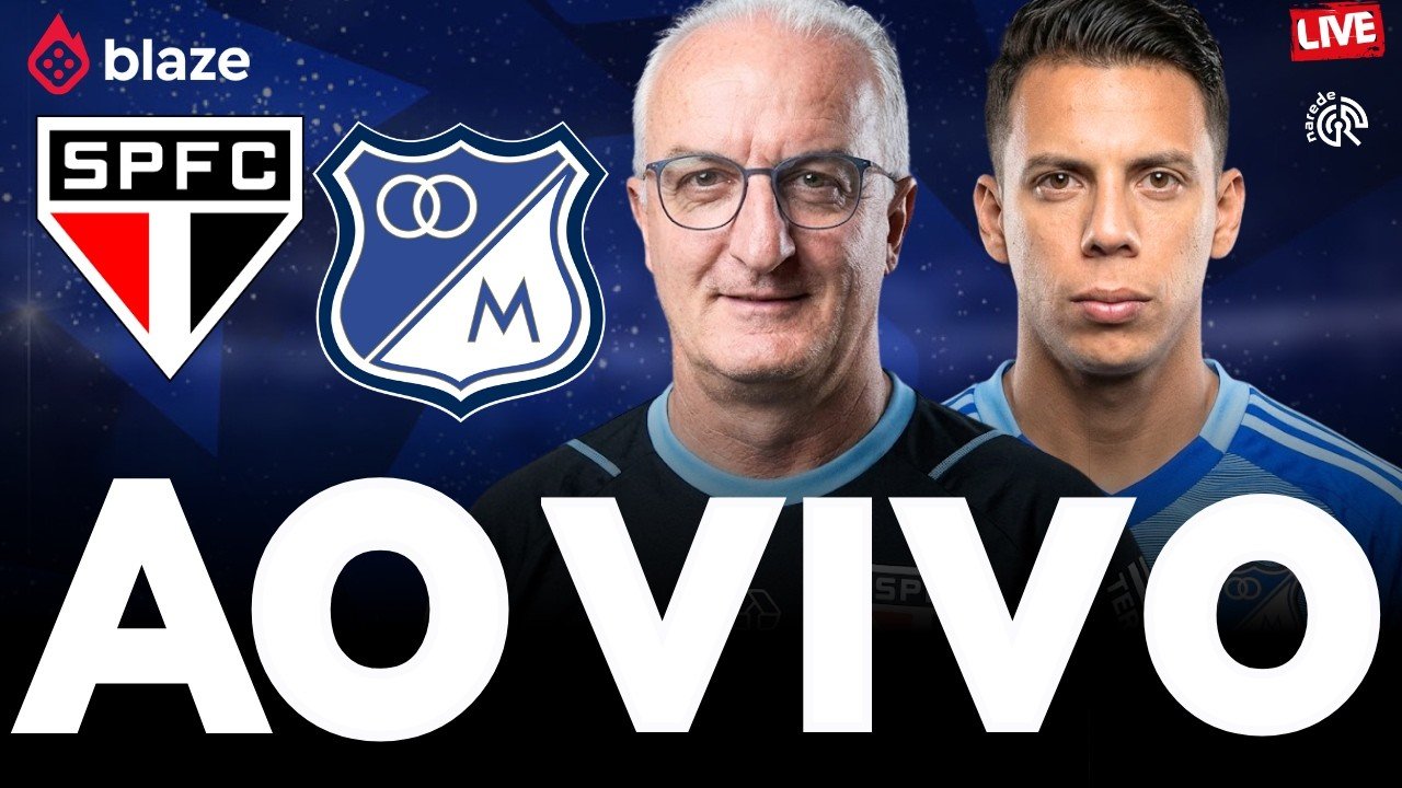 🔴 SÃO PAULO X MILLONARIOS | AO VIVO AGORA | SUL-AMERICANA | JOGO AO VIVO COM IMAGENS DO MORUMBIS