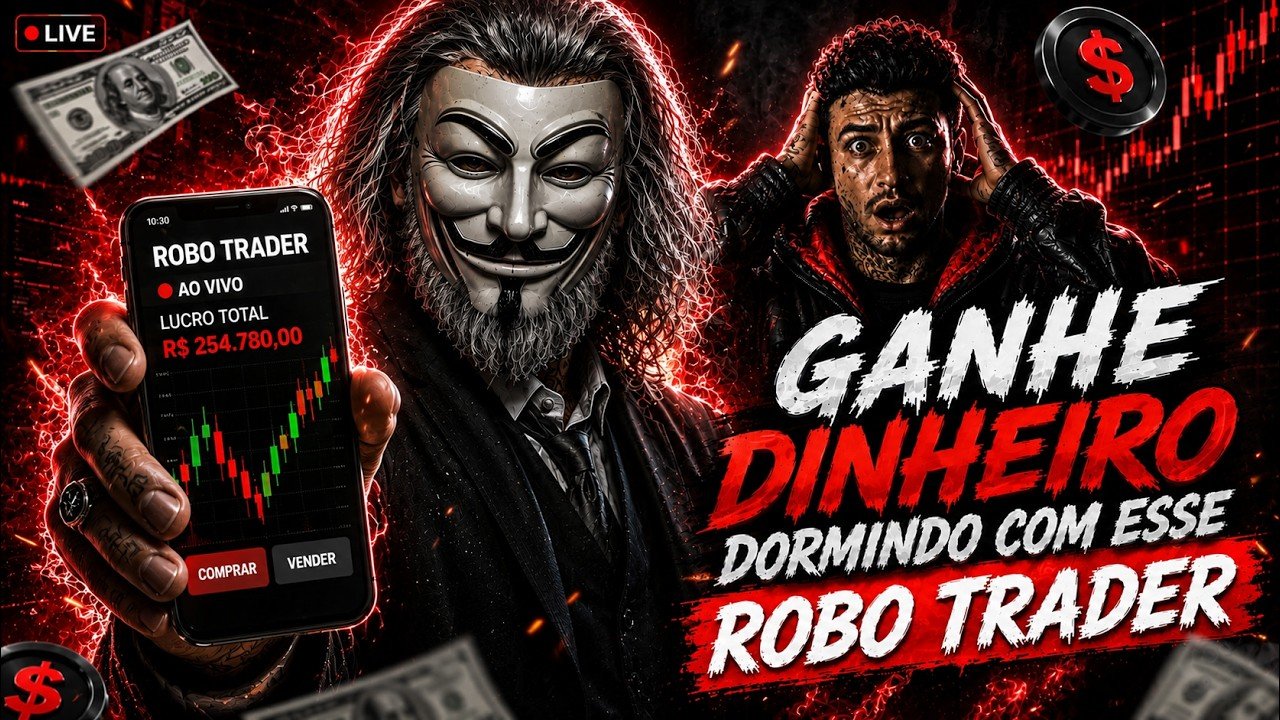🚨 TESTEI ESSE ROBO TRADER… ELE LUCRA ENQUANTO VOCÊ DORME! 😱