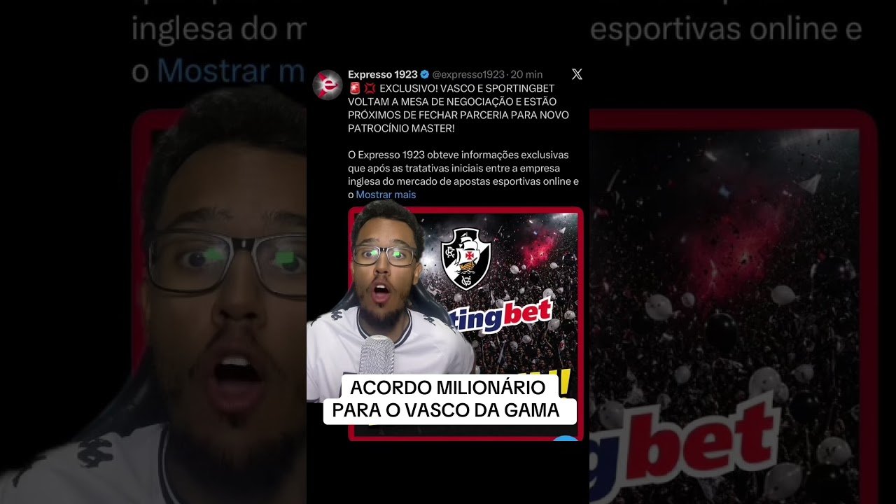 ACORDO MILIONÁRIO PARA O VASCO DA GAMA #vasco #noticias #futebol #shorts