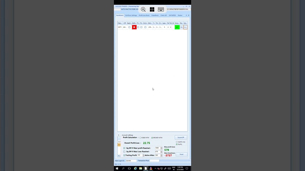 Algo Trading Software working in all segments in mobile phone and Desktop 7092188743