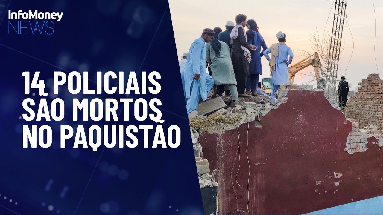 Ataque de homem-bomba e homens armados no Paquistão deixa 14 policiais mortos | InfoMoney News