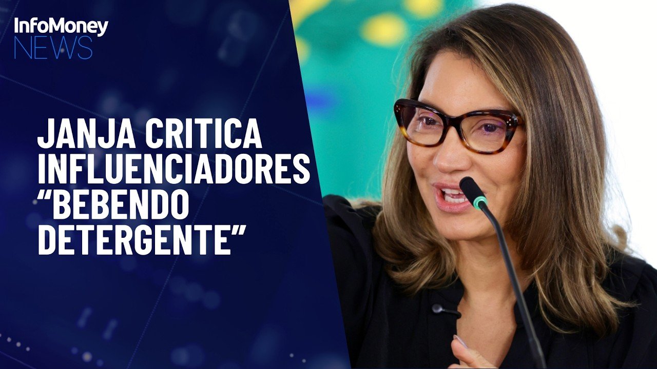“Até quando vamos ver gente bebendo detergente?”, diz Janja | InfoMoney News