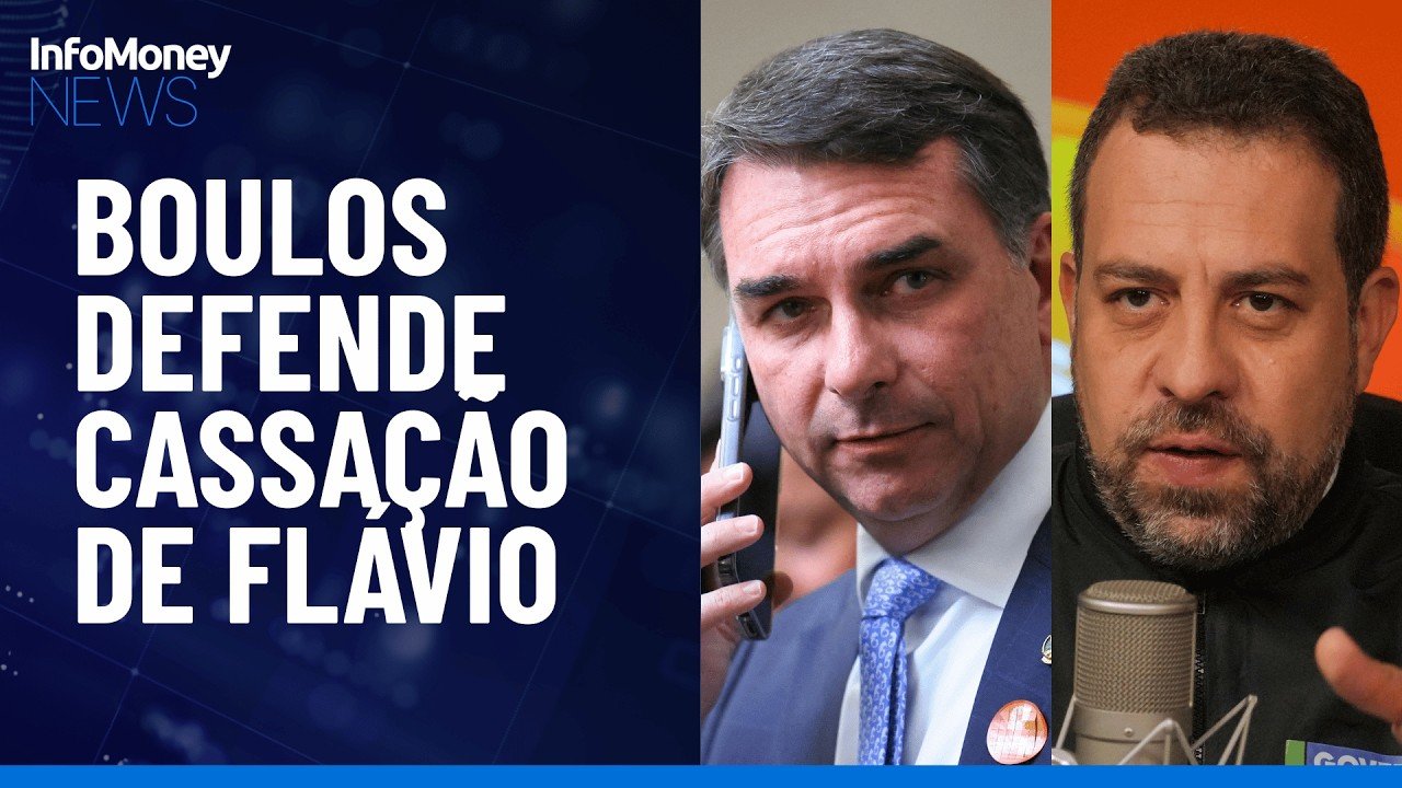 Boulos: mandato de Flávio Bolsonaro no Senado tem que ser cassado | InfoMoney News