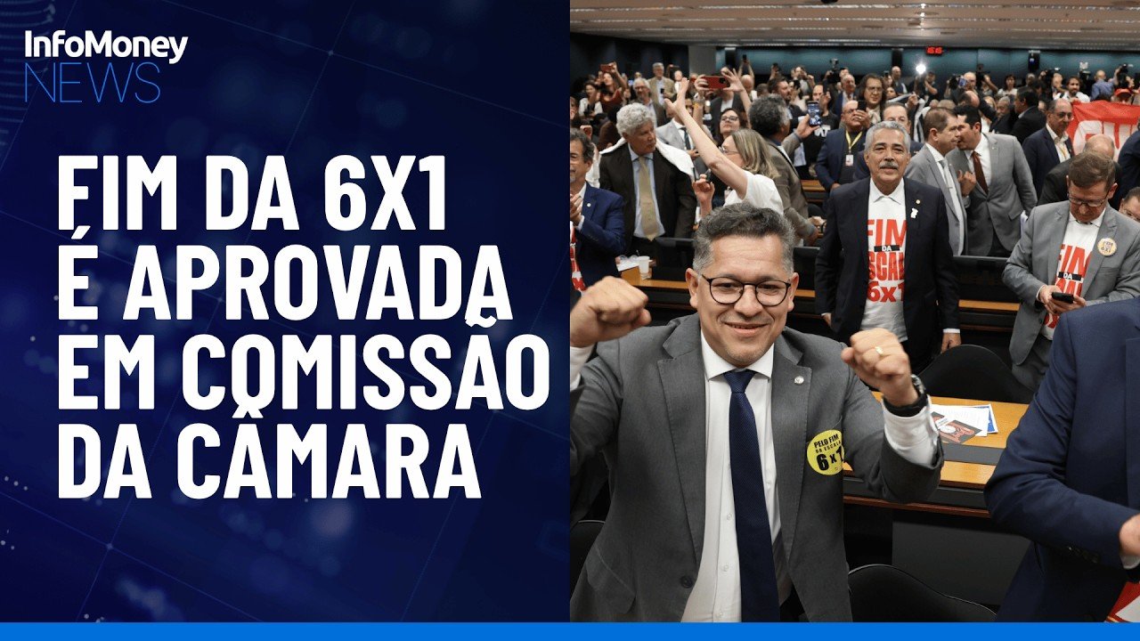 Comissão aprova PEC do fim da 6X1 | InfoMoney News