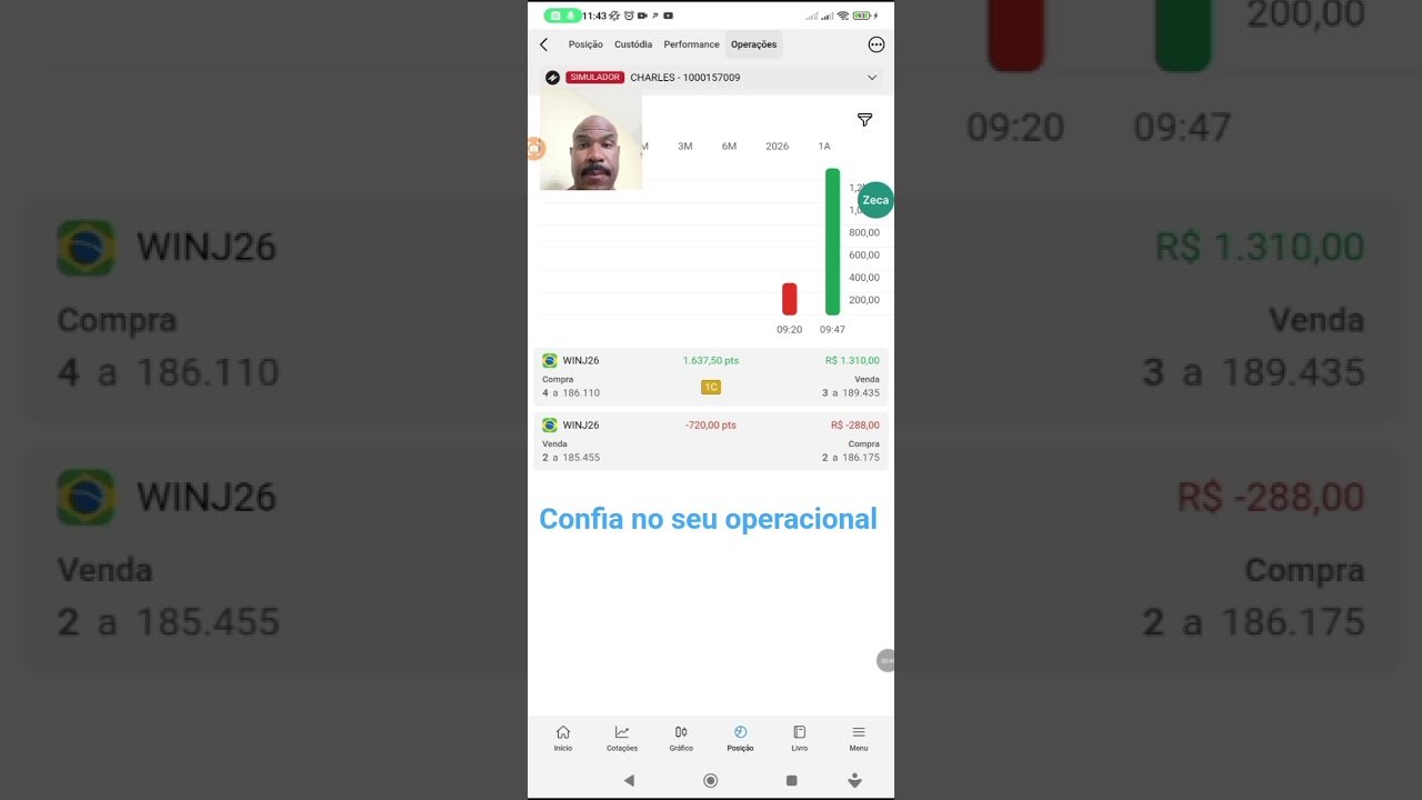 confia no seu operacional #trader #daytrade #bolsadevalores #caminhoparaumavidamelhor