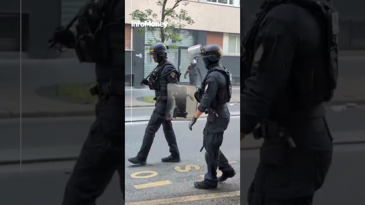 Da euforia ao caos: Paris tem confrontos, saques e carros incendiados após bi do PSG
