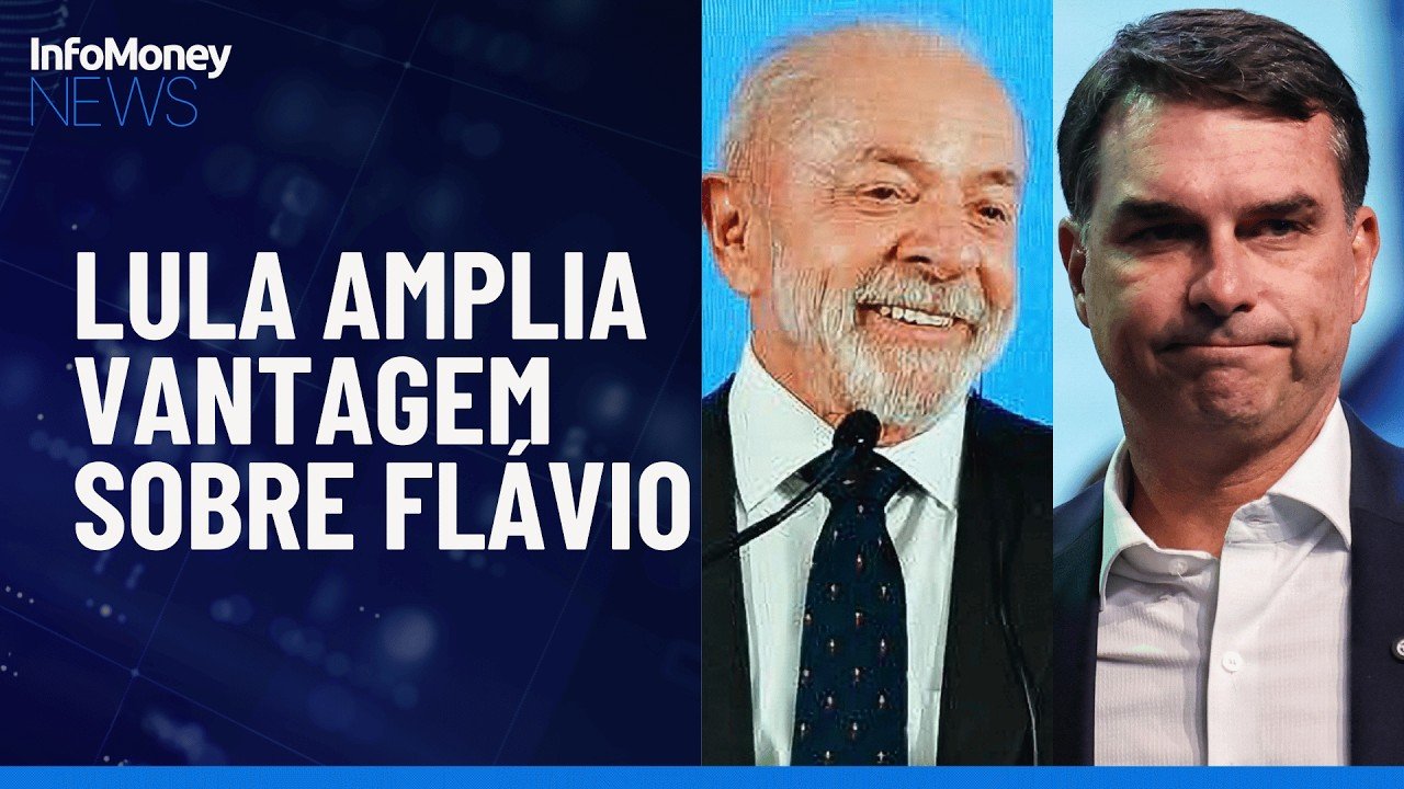 Datafolha: Lula abre 9 pontos sobre Flávio após crise | InfoMoney News