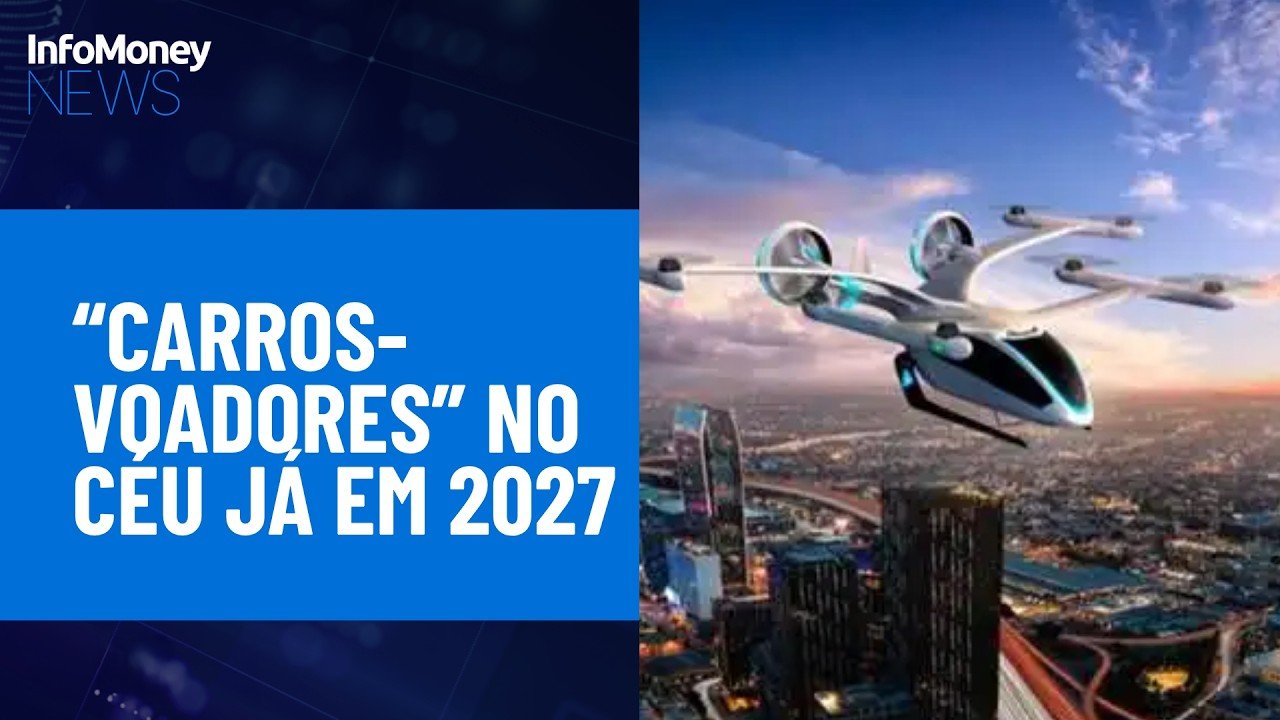 Empresa de táxi-aéreo traça rotas de ‘carros voadores’ | InfoMoney News