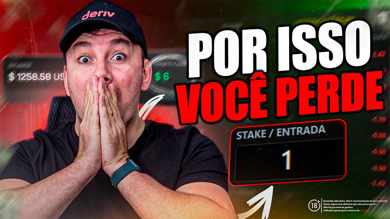 Esse erro simples está destruindo contas na Deriv