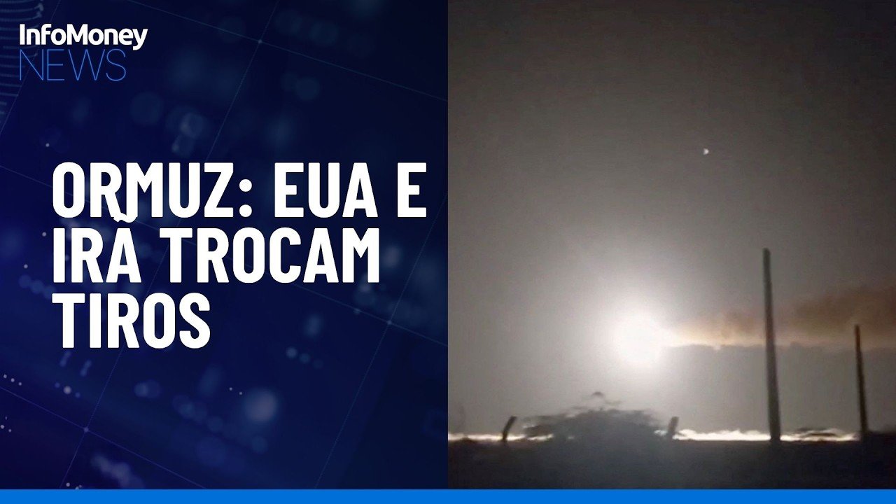 EUA e Irã trocam tiros no Estreito de Ormuz e elevam risco de nova escalada | InfoMoney News