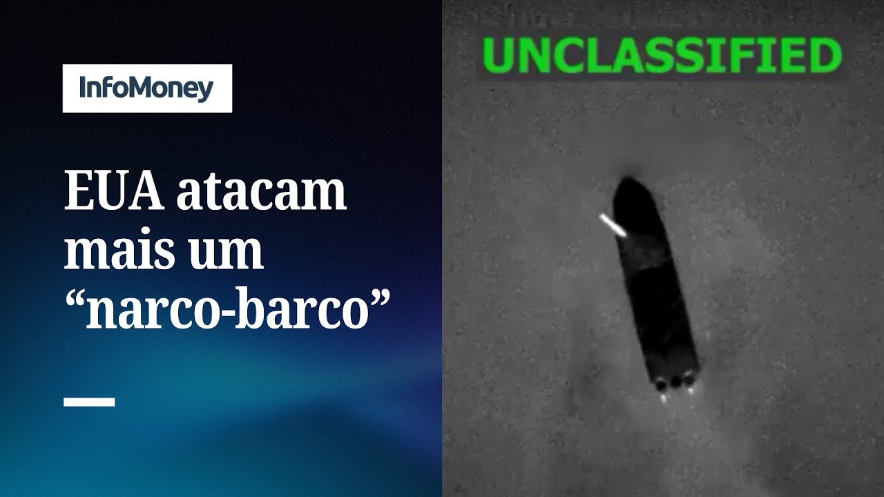 EUA fazem novo ataque a “narco-barco” e mata mais duas pessoas | InfoMoney News